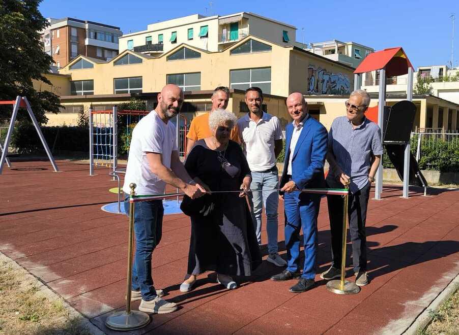 Un momento dell'inaugurazione