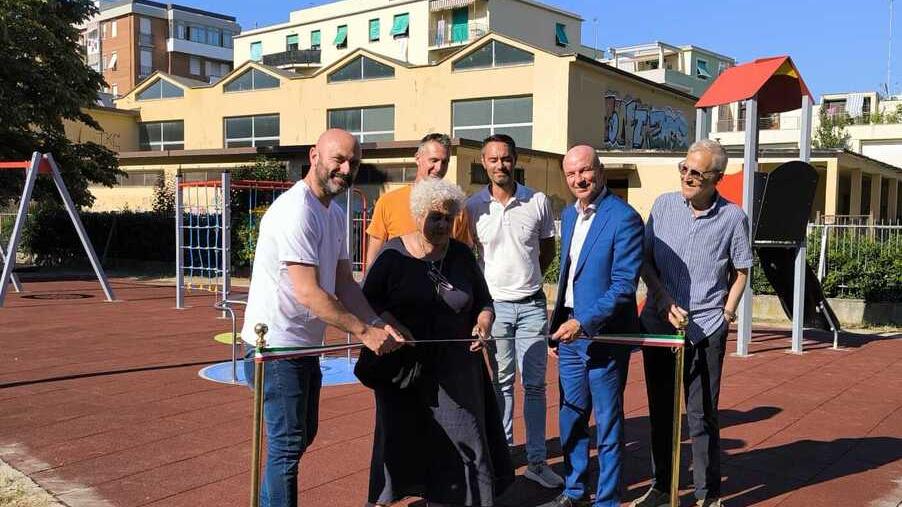 Un momento dell'inaugurazione