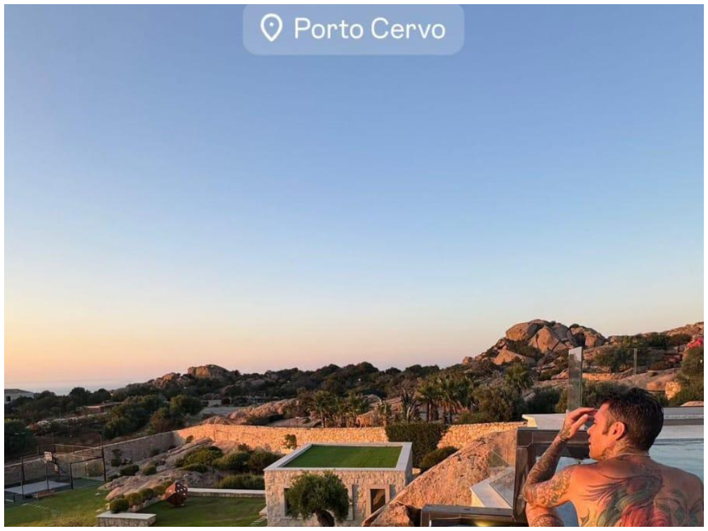 Fedez in Sardegna: vacanze e djset al Billionaire e a Cagliari