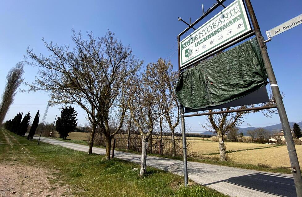 
	L'ingresso della Tenuta Isabella

