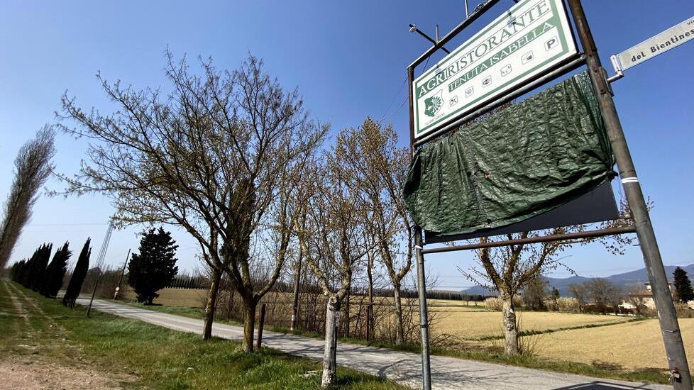 L'ingresso della Tenuta Isabella