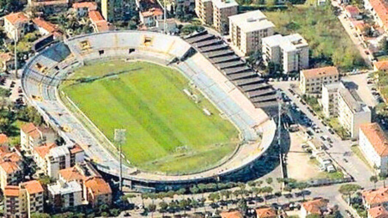 Lo stadio Arena Garibaldi di Pisa 