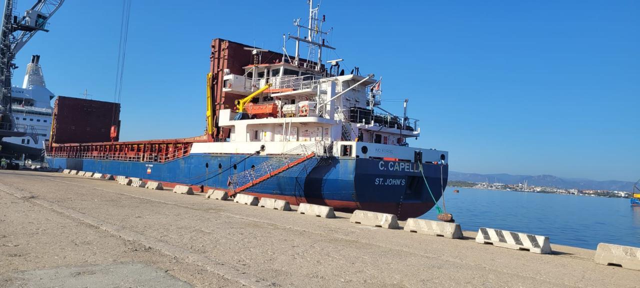 Sicurezza in mare, fermato al porto di Olbia un cargo a rischio