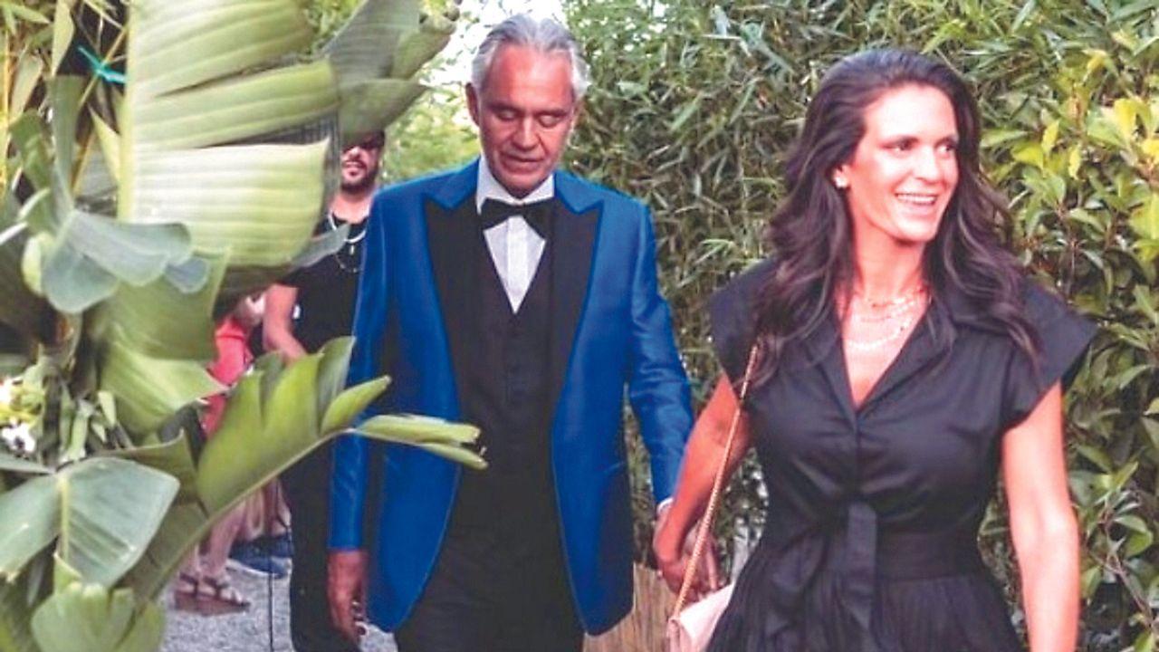Andrea Bocelli e Veronica Berti