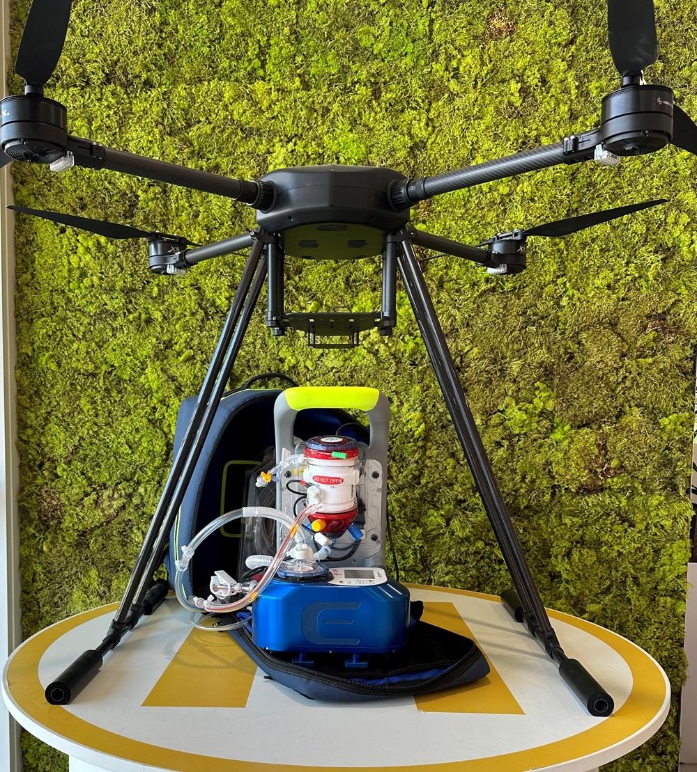 Neonato caraibico salvato grazie al Colibrì di Medolla