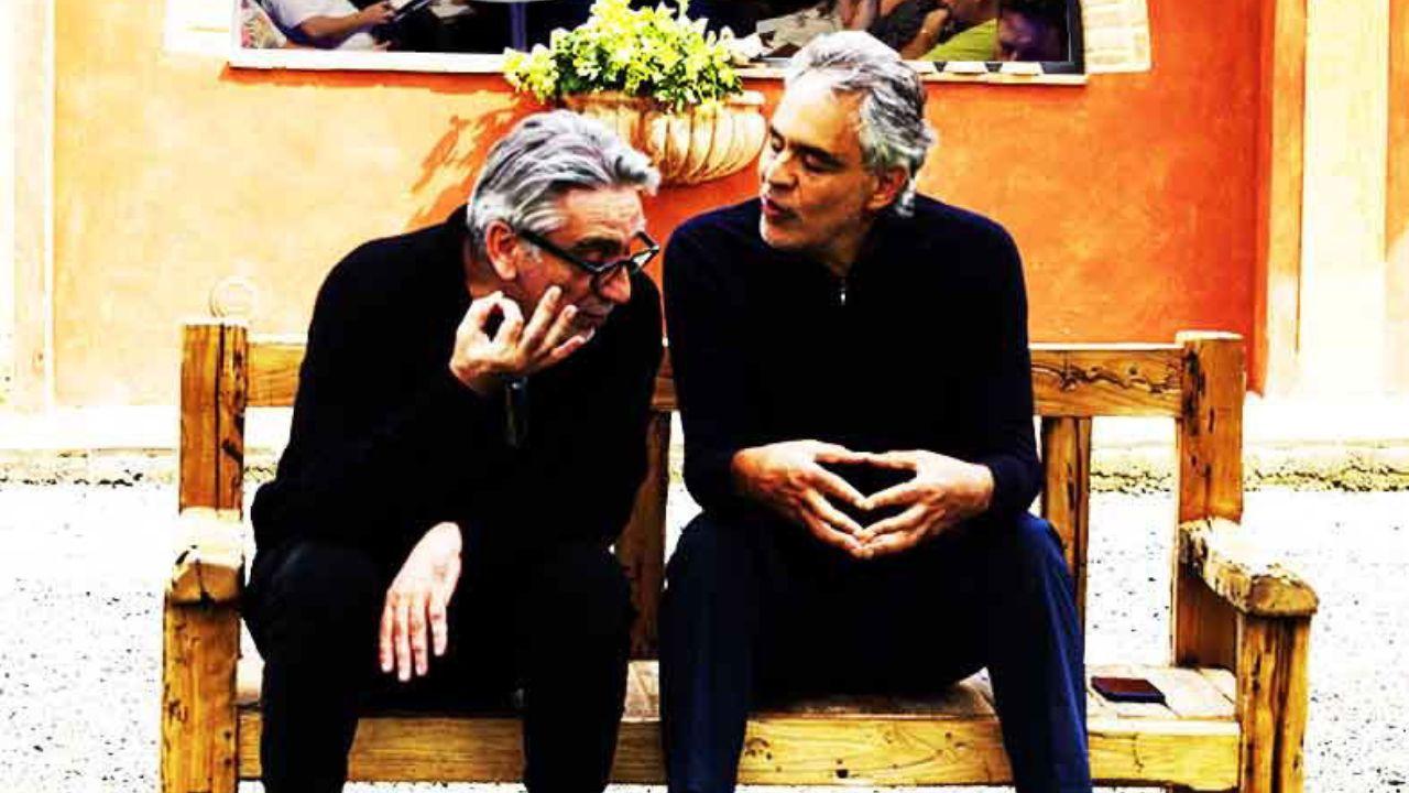Alberto Bartalini con Andrea Bocelli