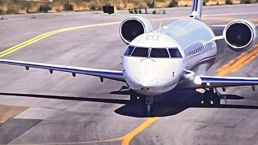 Emergenza all’aeroporto di Olbia: jet privato atterra e si bucano due gomme