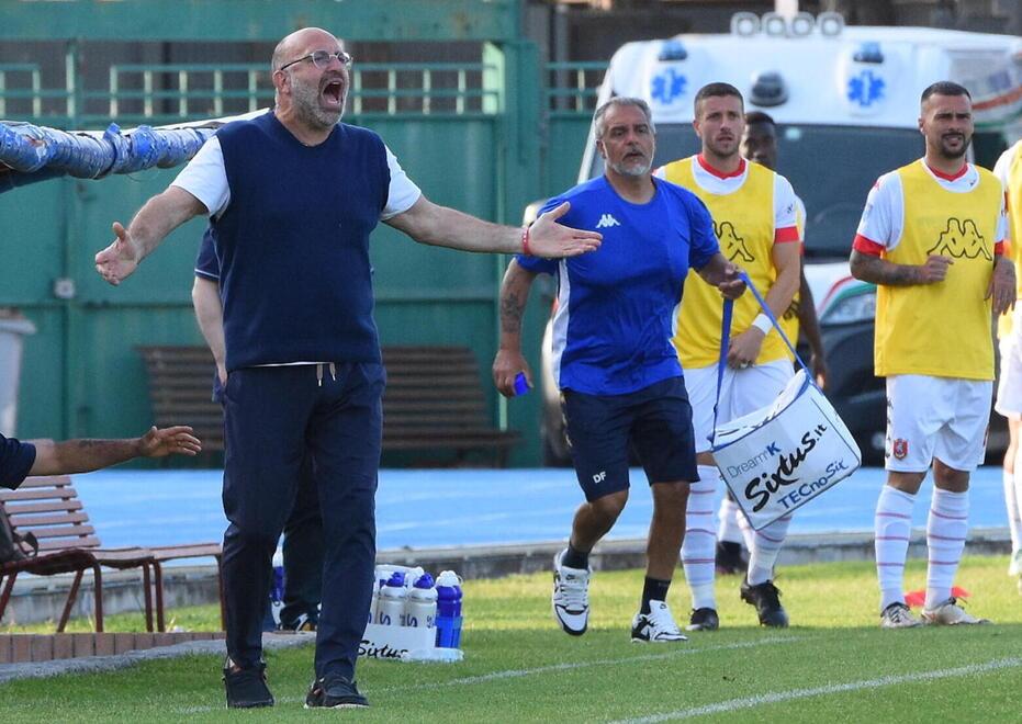 Roberto Malotti in una delle partite del la stagione 2023/2024 (foto Agenzia Bf)