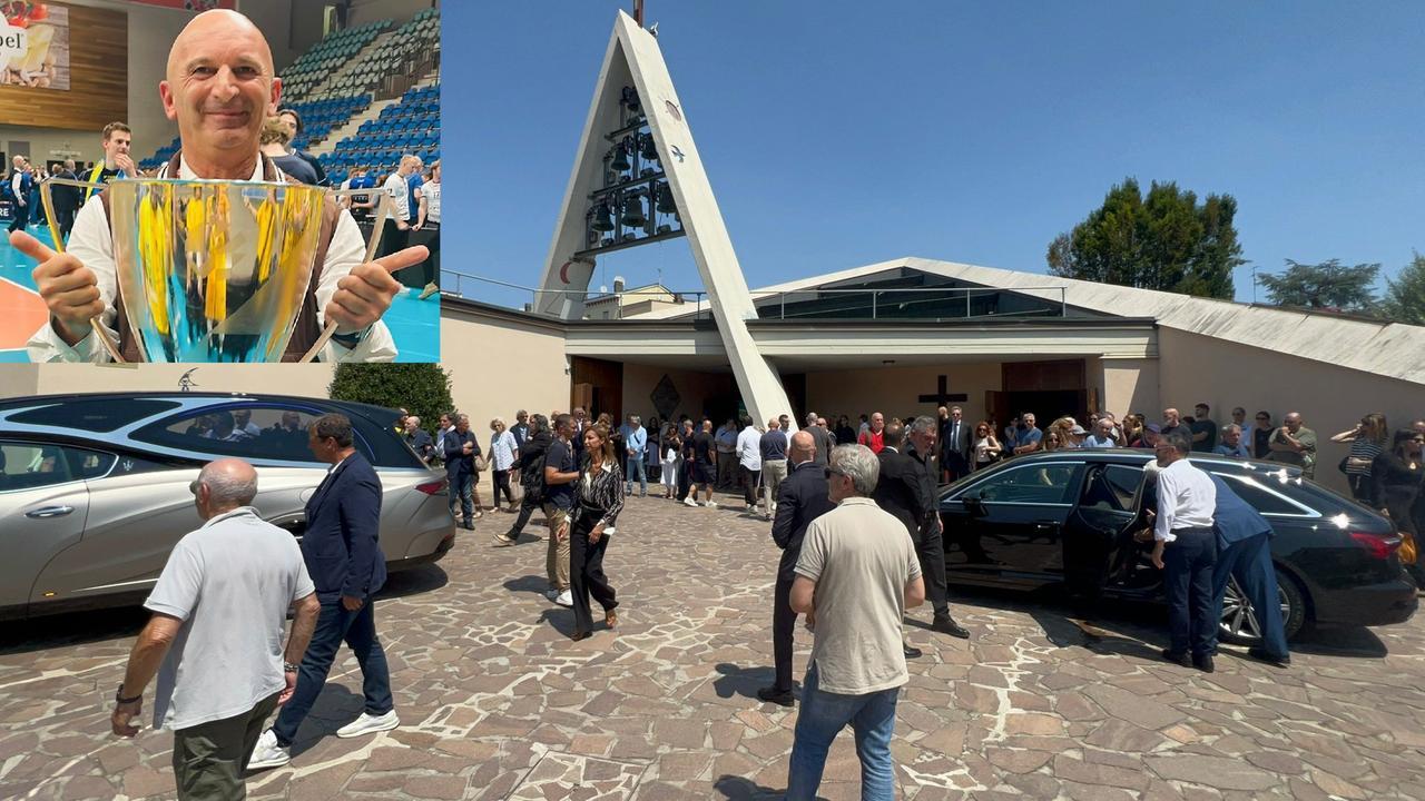 Modena, in centinaia ai funerali di Andrea Parenti