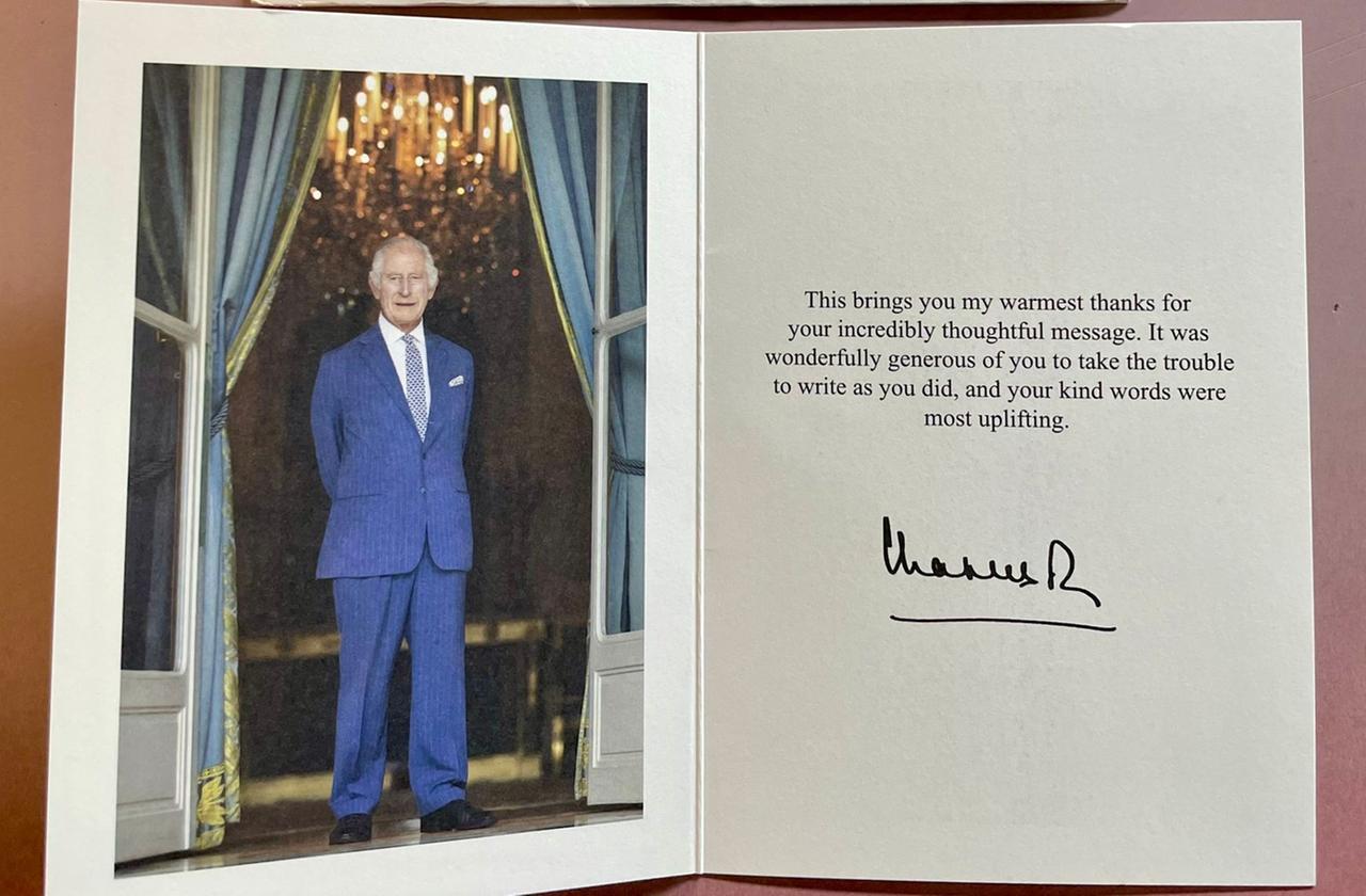 
	La lettera inviata da re Carlo agli studenti di Monti

