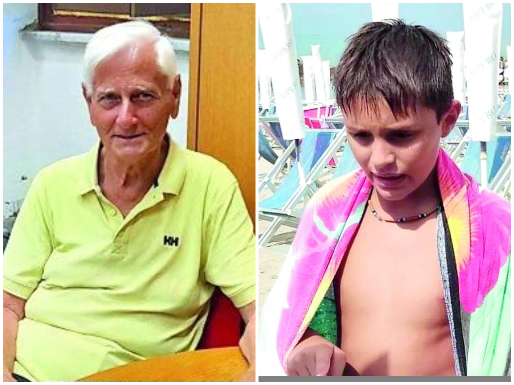 Tirrenia, il nonno cade in mare e rischia di annegare: il nipotino lo salva
