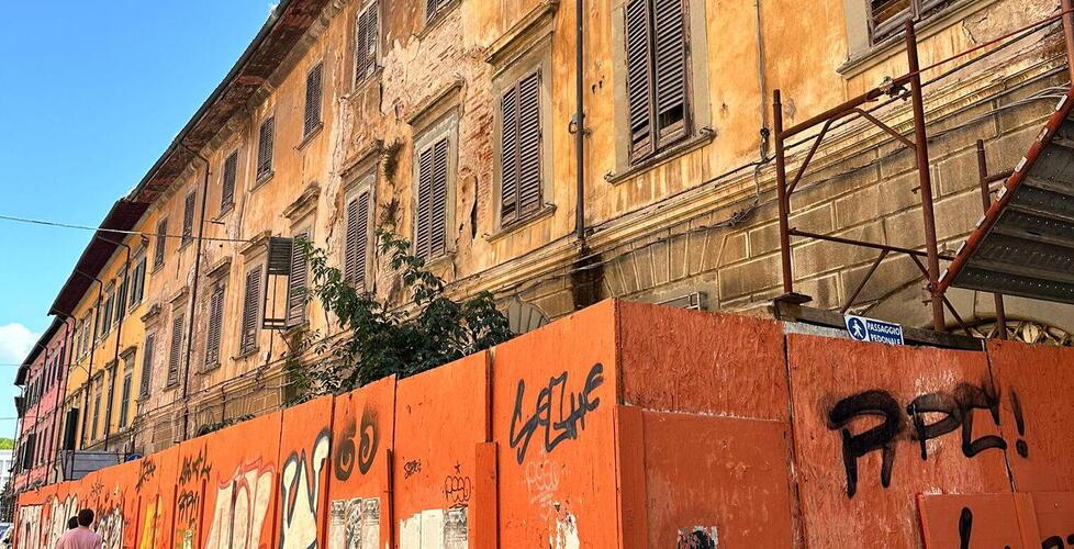 Uno scorcio di palazzo Nissim