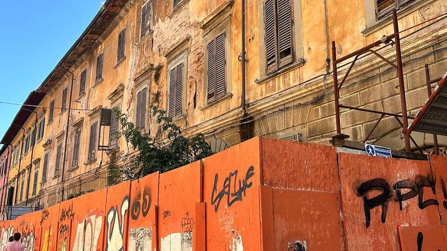 Uno scorcio di palazzo Nissim