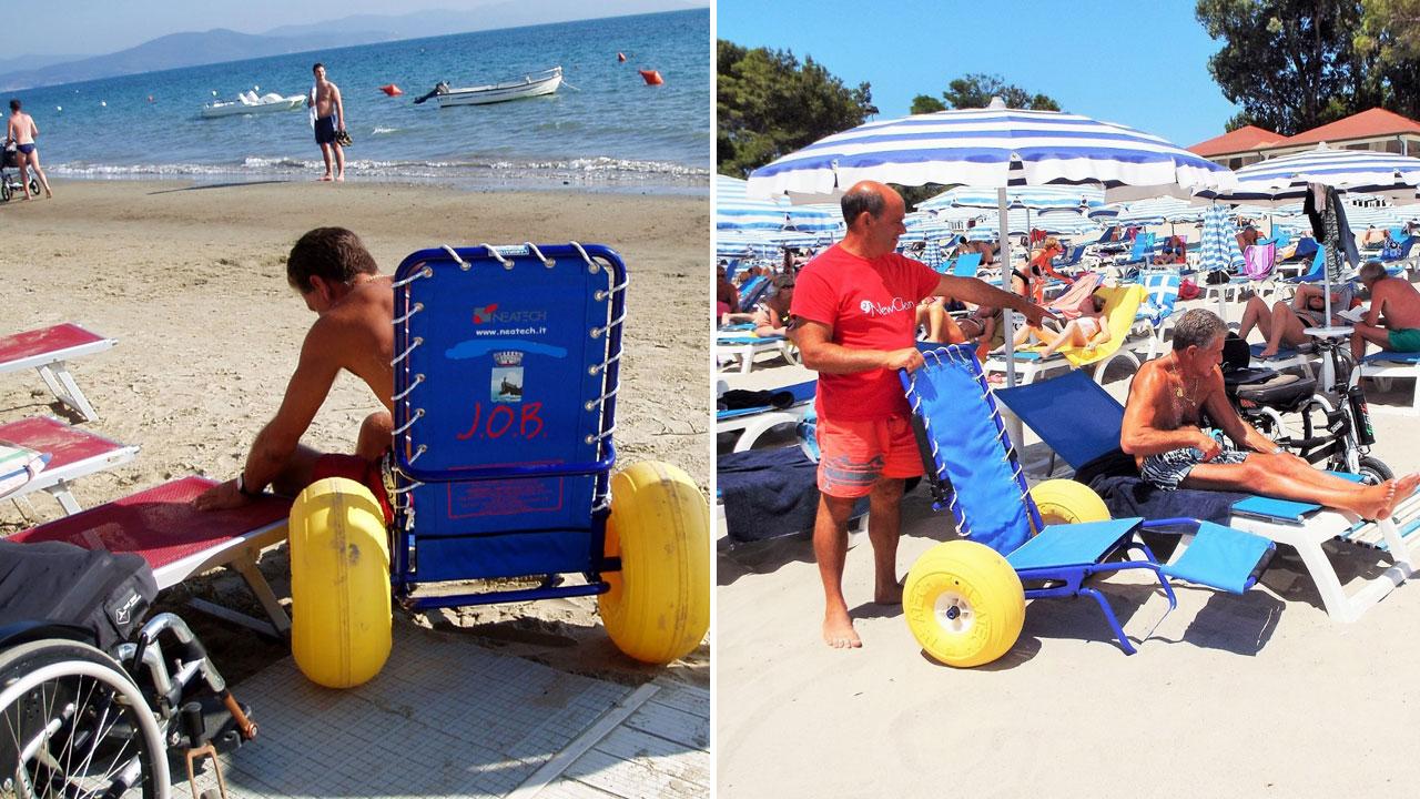 Due stabilimenti accessibili a tutti a Follonica