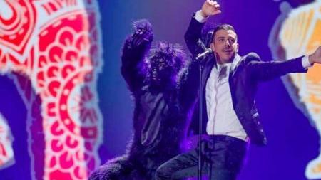 Francesco Gabbani all'Eurovision song contest