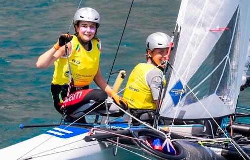 Federico Pilloni, Lorenzo Sirena e Alice Dessy campioni del mondo di vela