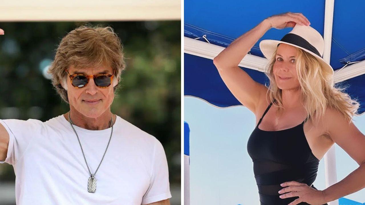 Ronn Moss e a destra Katherine Kelly Lang a Lido di Camaiore