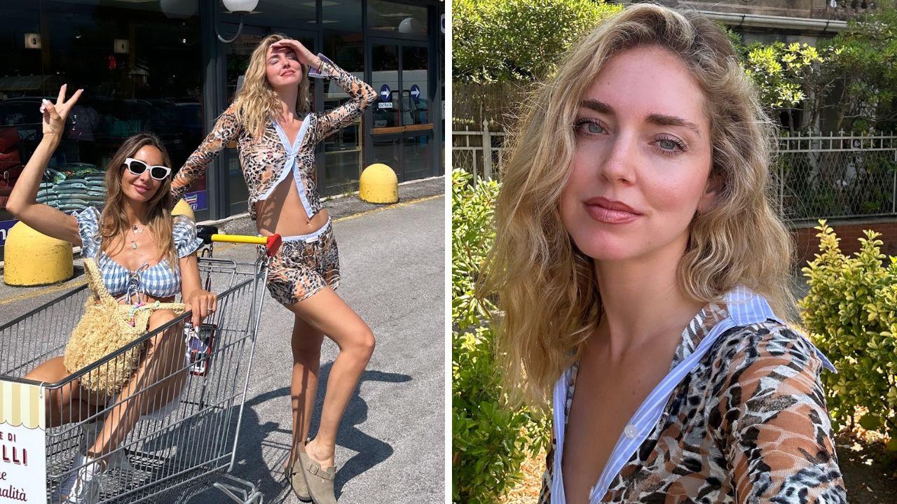 Chiara Ferragni a Forte dei Marmi (instagram Chiara Ferragni)