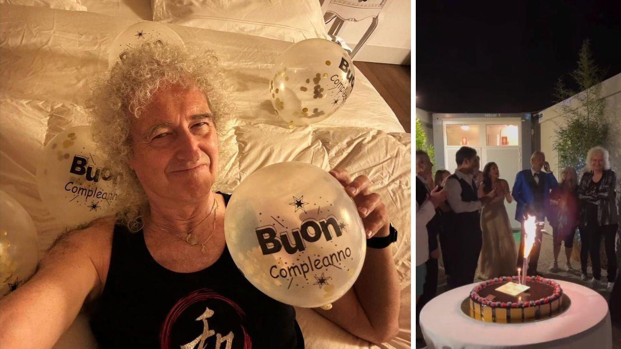 
	Brian May e la festa dietro le quinte del Teatro del Silenzio

