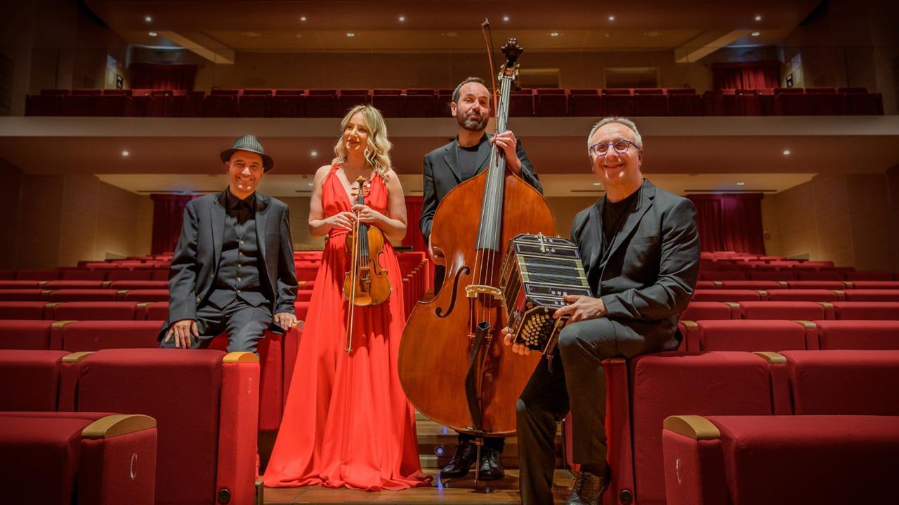 In piazza Duomo a Oristano le note del tango con Anna Tifu Quartet
