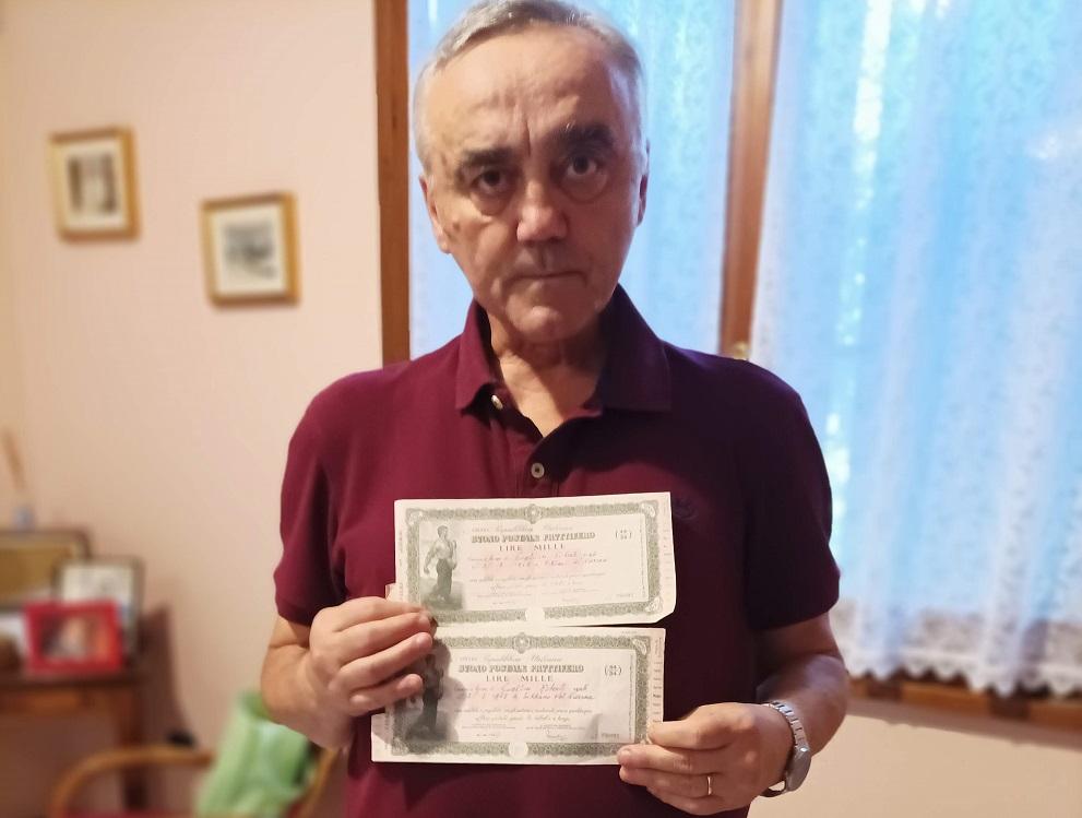 Trova buoni postali da mille lire “Oggi valgono 90.000 euro”