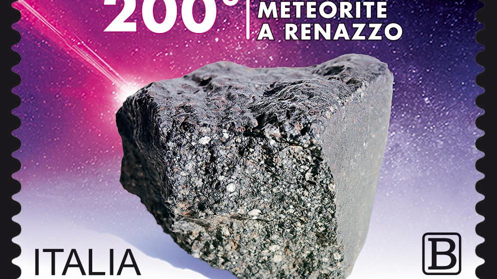 Renazzo, ecco il francobollo del meteorite
