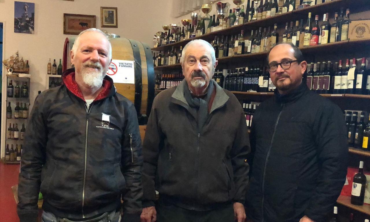 I soci della Cantina Pian del Melo