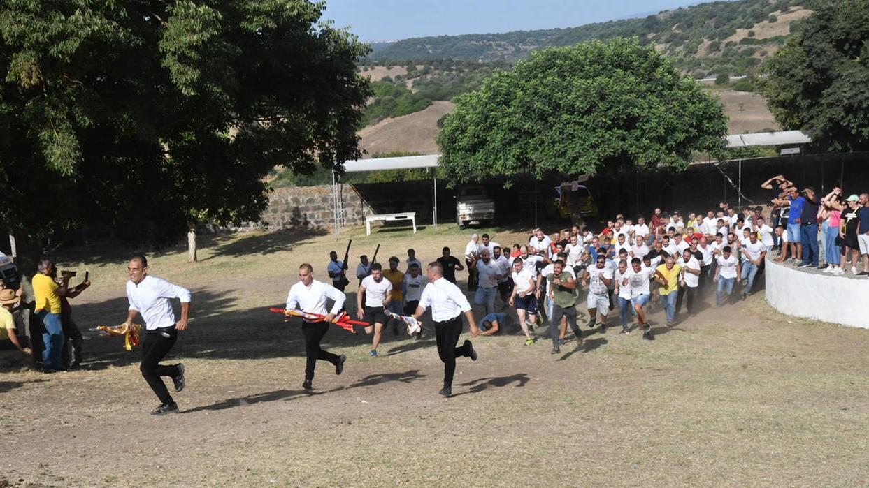 L'Ardia a piedi (il servizio fotografico è di Francesco Pinna)