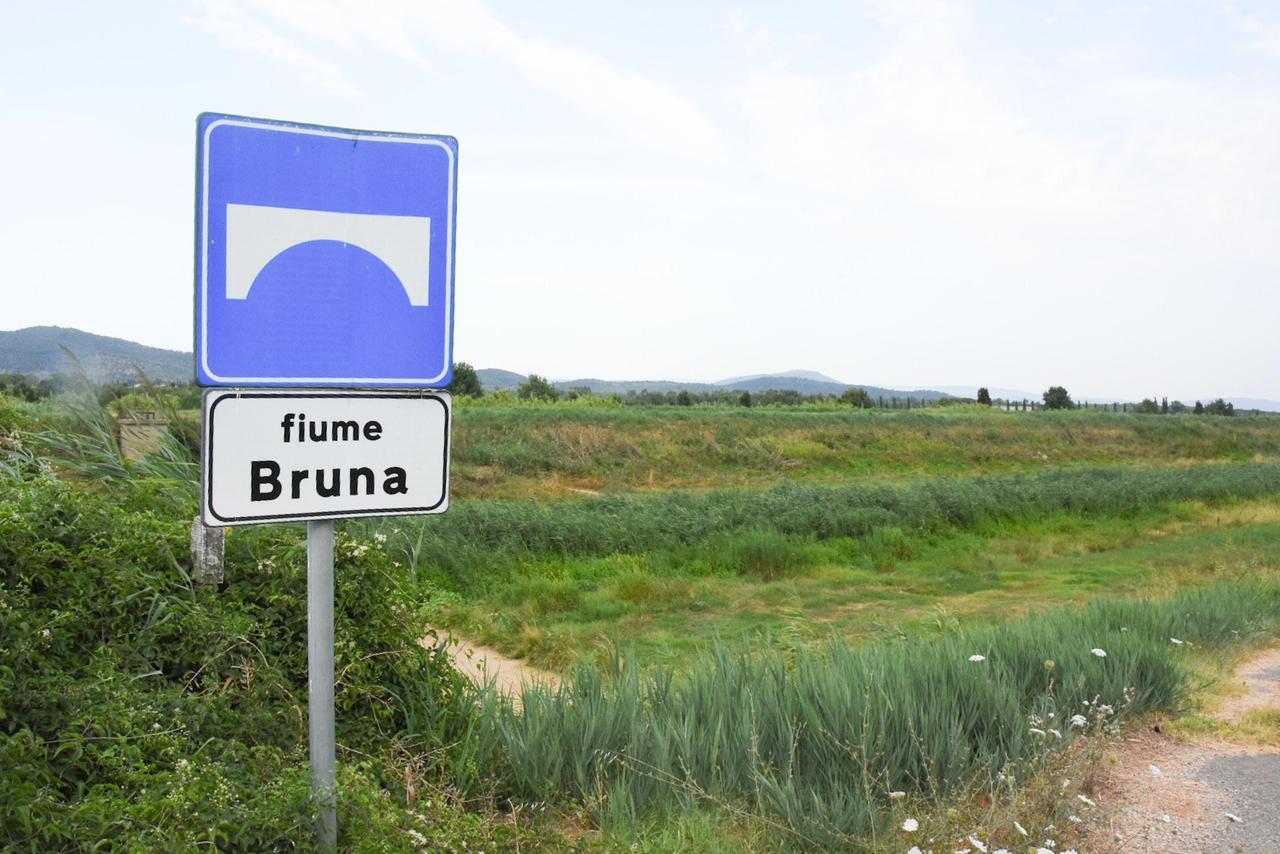 
	La zona a ridosso il fiume Bruna (foto Agenzia Bf)

