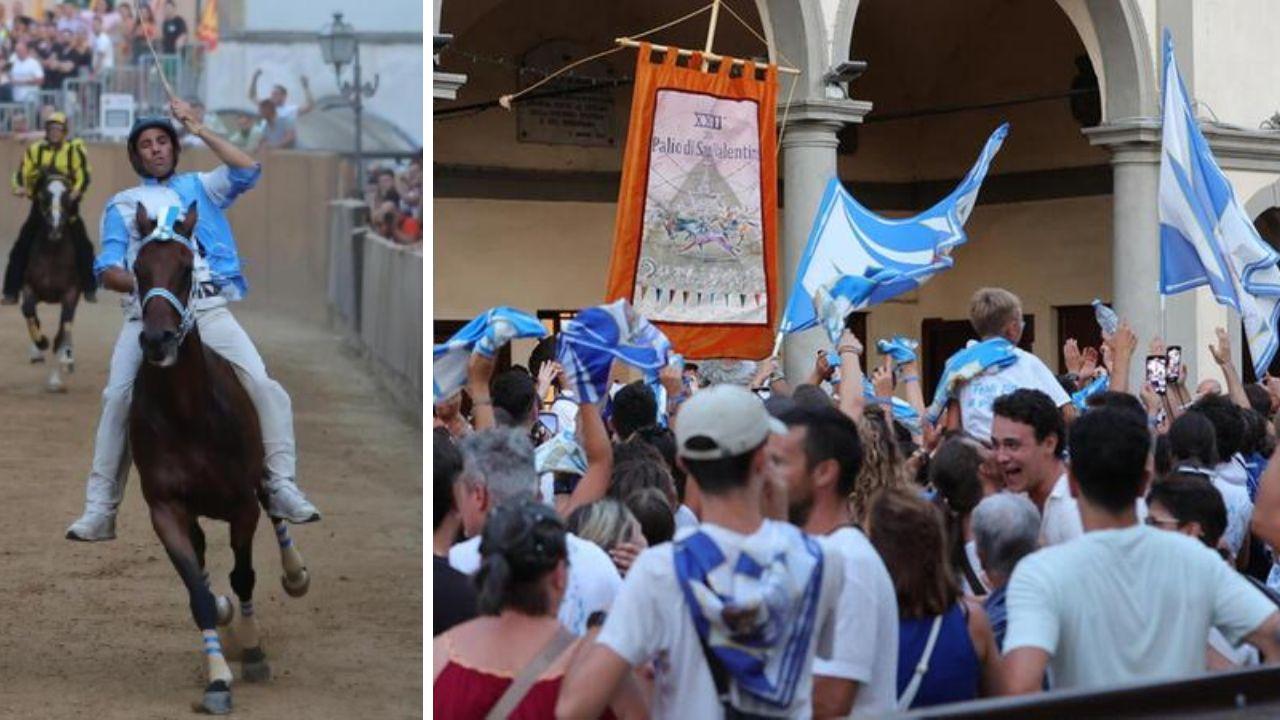 La vittoria di Cilecchio e la festa in piazza a Bientina (Foto Bernardini/Silvi)