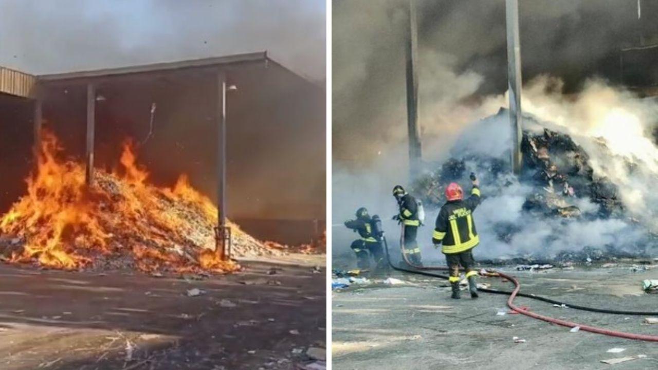 
	L'incendio alla Geofor di Pontedera

