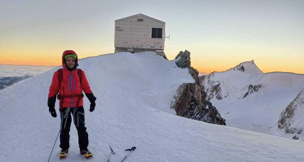 Dalla maturità alla vetta del monte Bianco, l’impresa di Guglielmo Lorandini