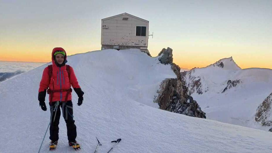 Dalla maturità alla vetta del monte Bianco, l’impresa di Guglielmo Lorandini