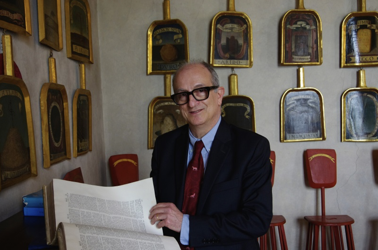 
	Il professor Paolo D'Achille

