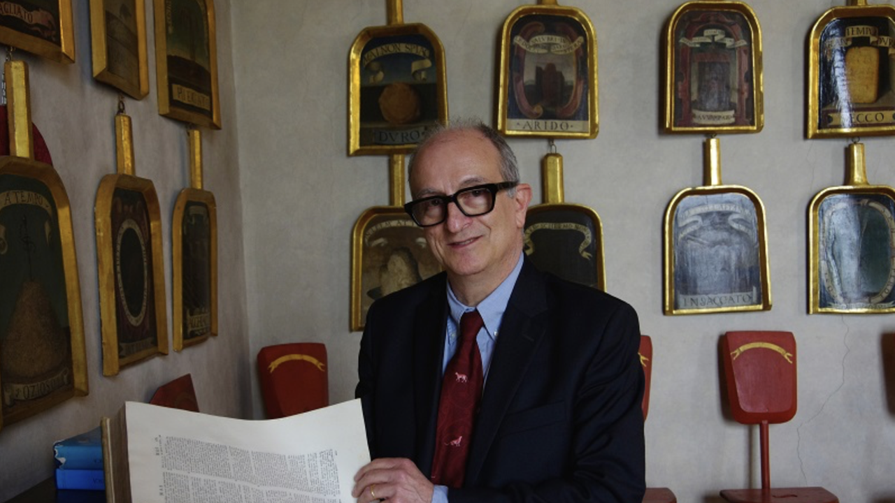 Il professor Paolo D'Achille