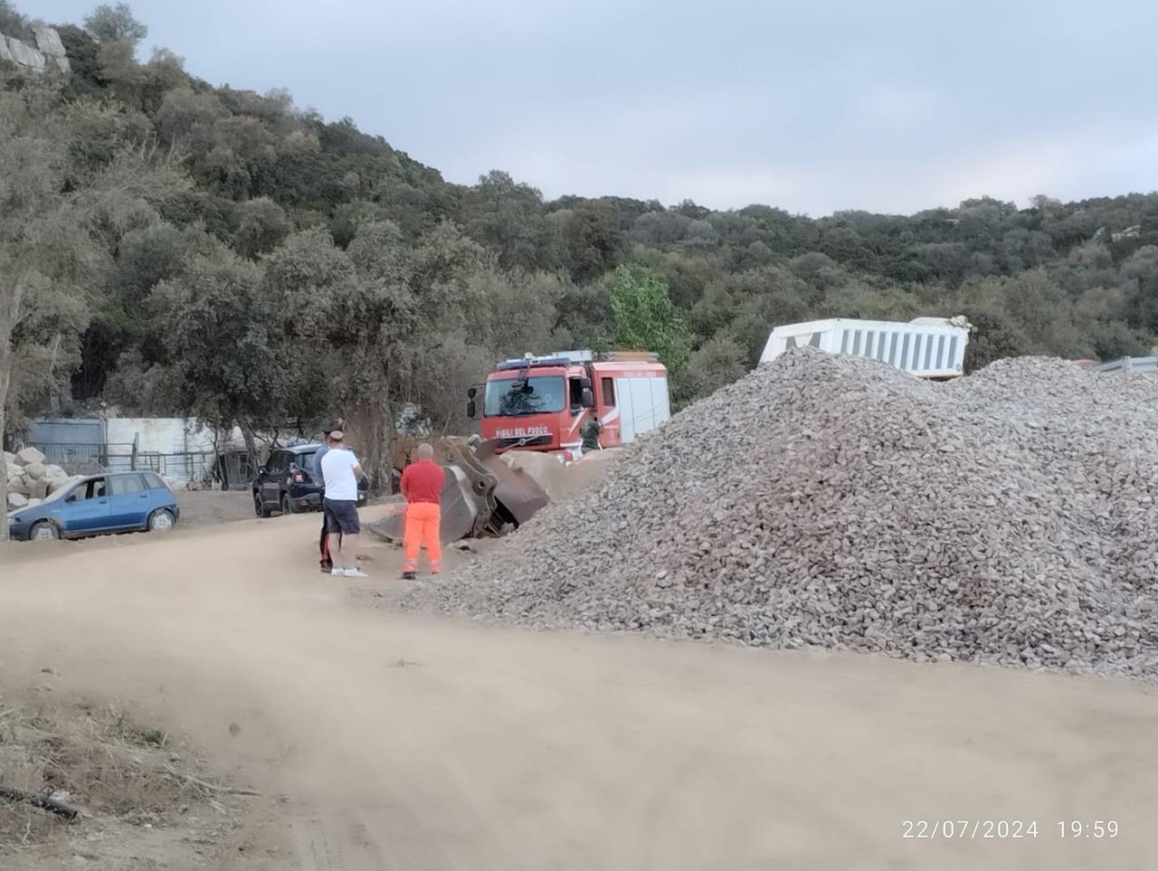 
	Il cantiere dove Mario Floris ha perso la vita

