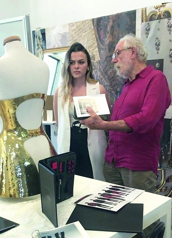 Pontedera, la studentessa di moda e l’artigiano: insieme per una collezione unica