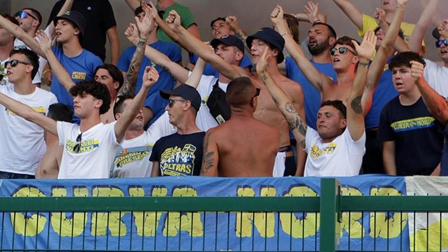I tifosi durante l’amichevole di domenica