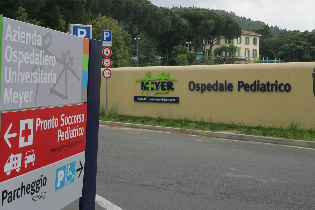 
	L'ingresso dell'ospedale pediatrico Meyer di Firenze

