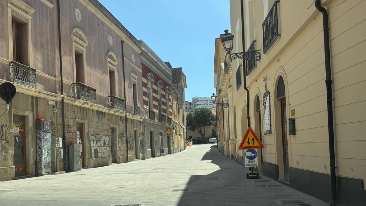 Oristano, via Ciutadella De Menorca riaperta al traffico