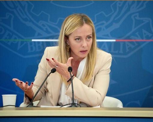 
	La premier Giorgia Meloni

