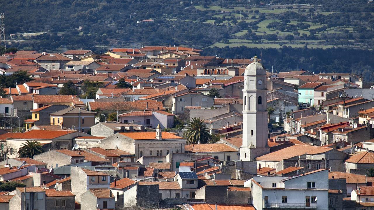 Un panorama di Thiesi