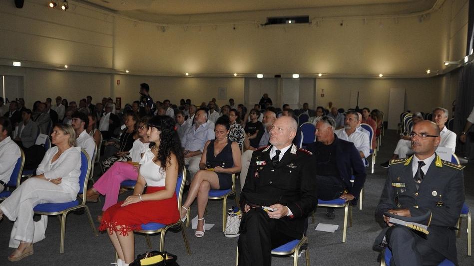 La platea della passata edizione del forum sulla nautica (foto Paglianti)