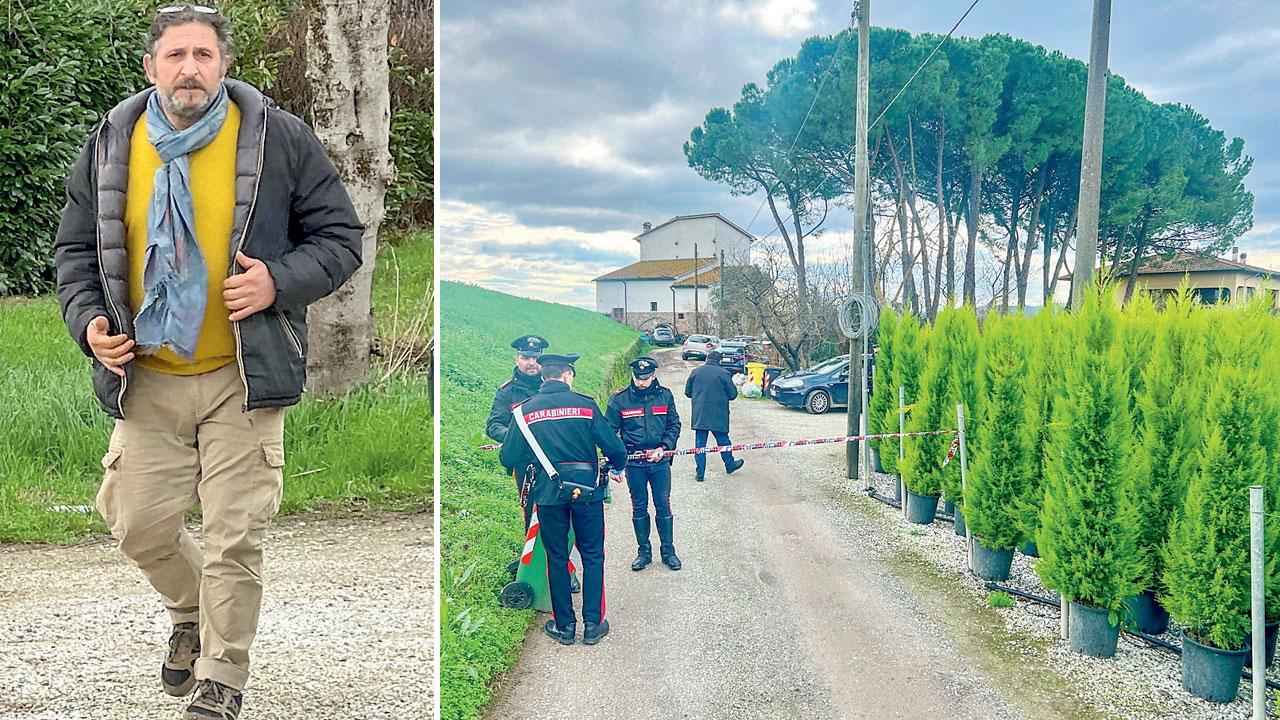 
	Nella foto l&rsquo;imputato la mattina dell&rsquo;omicidio davanti a casa e il luogo del delitto

