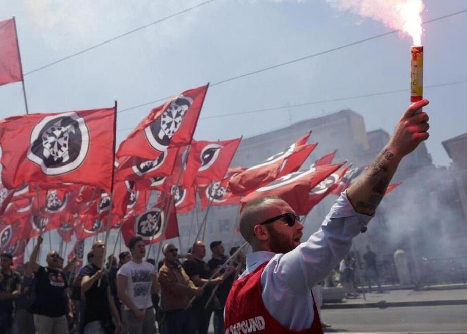 Militanti di Casapound (foto d’archivio)