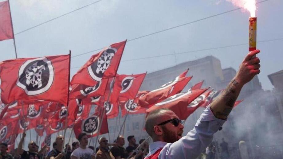 Militanti di Casapound (foto d’archivio)