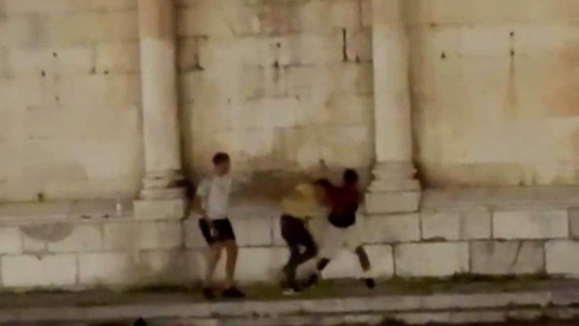 I protagonisti della rissa in San Michele 