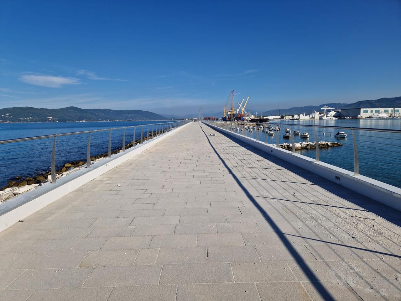 
	Uno scorcio della nuova passeggiata&nbsp;

