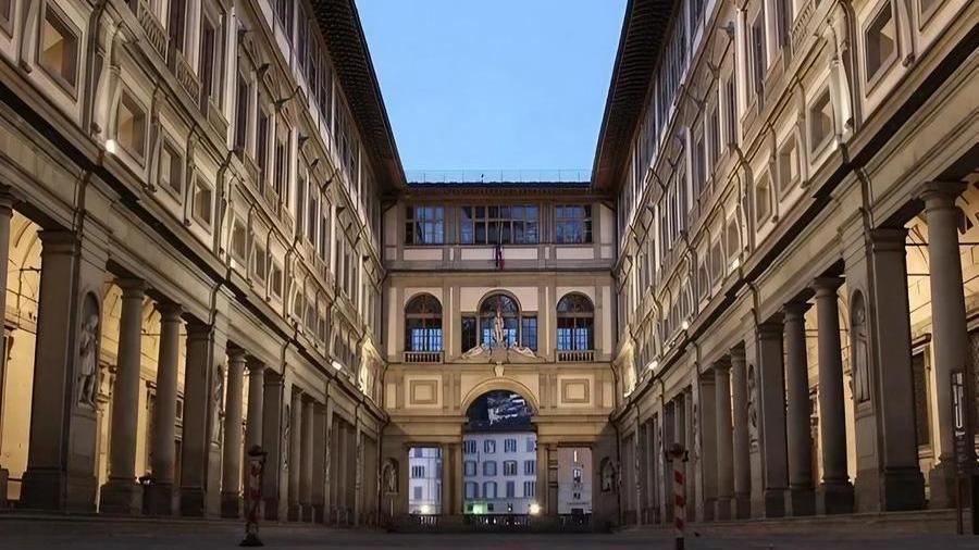 Gli Uffizi a Firenze