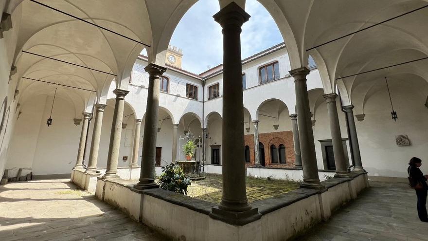 Il chiostro del convento